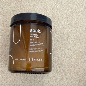 Maude Soak Bath Salts - Amber